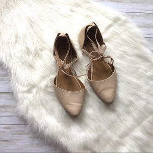 GAP Faux Leather Pointed Flats